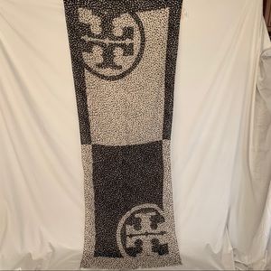 Tory Burch lightweight logo scarf